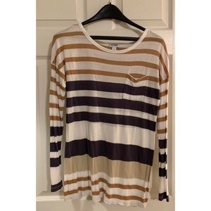 Old Navy Striped Long Sleeve Shirt